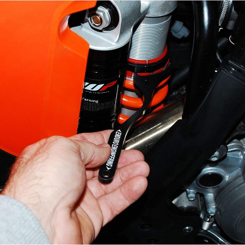 Enduro Engineering Shock Spanner Wrench - fits WP Shocks with Plastic Single Collar Compatible with KTM and Husqvarna Motorcycles - Image 1